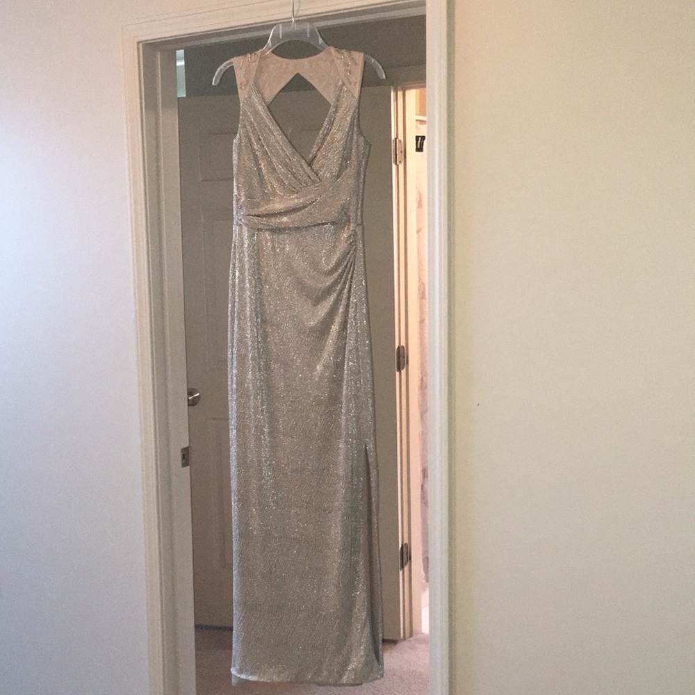 Ralph Lauren gold dress - Picture 3 of 8